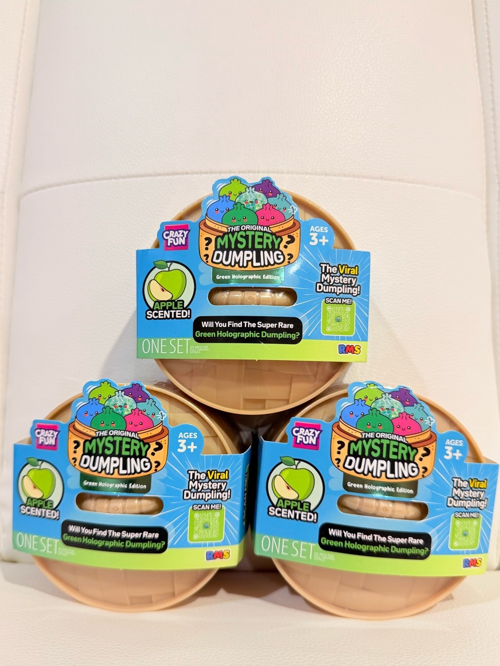 RMS Mystery Dumpling Green Holographic Edition 3x